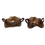 Carnival Glass Grape Pattern Bon Bons