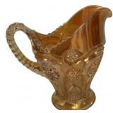Marigold Carnival Glass Creamer