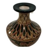 Andrea Baffotti Italy Pottery Vase 6"h