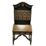 French Bookcase Secretary