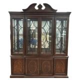 Thomasville China Cabinet 94"h., 75"w