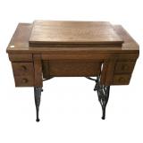 Antique Oak Sewing Cabinet