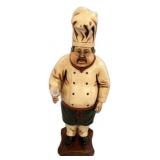 Plastic Chef Statue