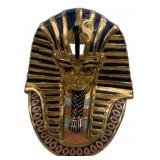 Gene Kreuz 1979 Ceramic Mask of Tutankhamun 10"h