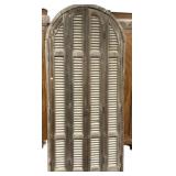 Large Wood Window Panel Shutters 95"h., 43"w