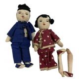 1950s Japanese Dolls 8"