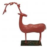 Metal Deer Sculpture