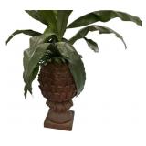 Resin Planter resembling a pineapple 17"