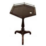 Cherry Pressed Wood Accent Table 22"h., 14"w
