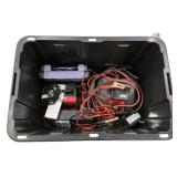 Crate of Battery Chargers