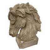 This Galt International 18" horsehead sculpture.