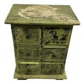 Distressed Apothecary Cabinet