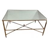 Contemporary Mirror Top Coffee Table