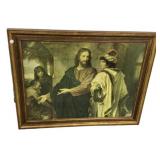 33"h., 42"w Giclee Print of Jesus