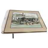 29"h., 36"w Wayne Waldron Signed Polk Produce PR