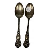 4.575 ozt Sterling Serving Spoons