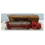 Structo SFD Metal Firetruck 33"w