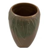 McCoy Leaves and Berry Pottery Vase 6" H