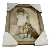 15"h., 12"w In Disgrace Print by Betty Guttman