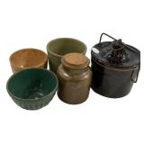 Stoneware Containers  and Jars