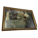 14"h x 20"w Framed Print The Consultation by art