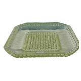 Pressed Glass Rectangular Serving Tray