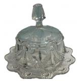 EAPG Covered Butter Dish