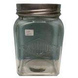 Vintage Ardor Trade Mark Glass Jar