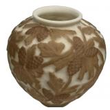 Consolidated Glass Pine Cone Vase