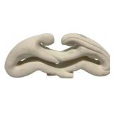Abstract Ceramic Sculpture Biomorphic