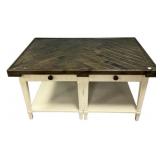 Jofran Madison County reclaimed pine coffee table