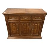 Traditional Walnut Buffet Sideboard