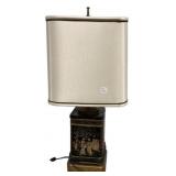 Chinoiserie Tea Tin Table Lamp