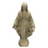Concrete Virgin Mary Garden Statue