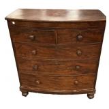 Slight Bow Front Chest of Drawers
