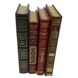 Franklin Library Leather Bound Books x4