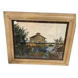 Coastal Watercolor Painting