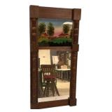 Federal-Style Mahogany Wall Mirror