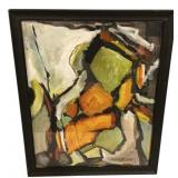 Abstract Expressionist Style Painting