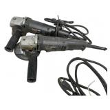 Pair Craftsman Industrial Angle Grinders