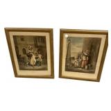 Pair Wheatley Cries of London Prints