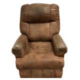 Brown Microfiber Recliner Chair