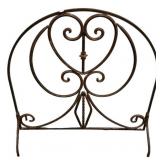 Iron Fire Screen 31"h., 36"w