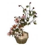 Chinese Jade & Stone Bonsai Tree