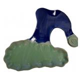 Handmade Ceramic Wave Serving Platter