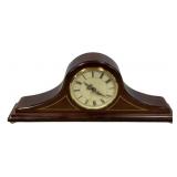Wood Napoleon Hat Mantel Clock