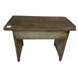Primitive Wood Bench or Step Stool