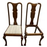 20th century Queen Anne Dining Chairs