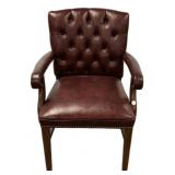 Tufted Leather Executive Arm Chair