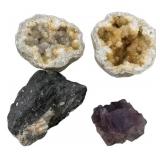 Mineral Specimen Collection Lot of 4